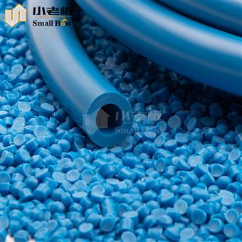 小老板 PVC颗粒 环保型仿TPU高回弹改性软管料专用注塑级颗粒厂家