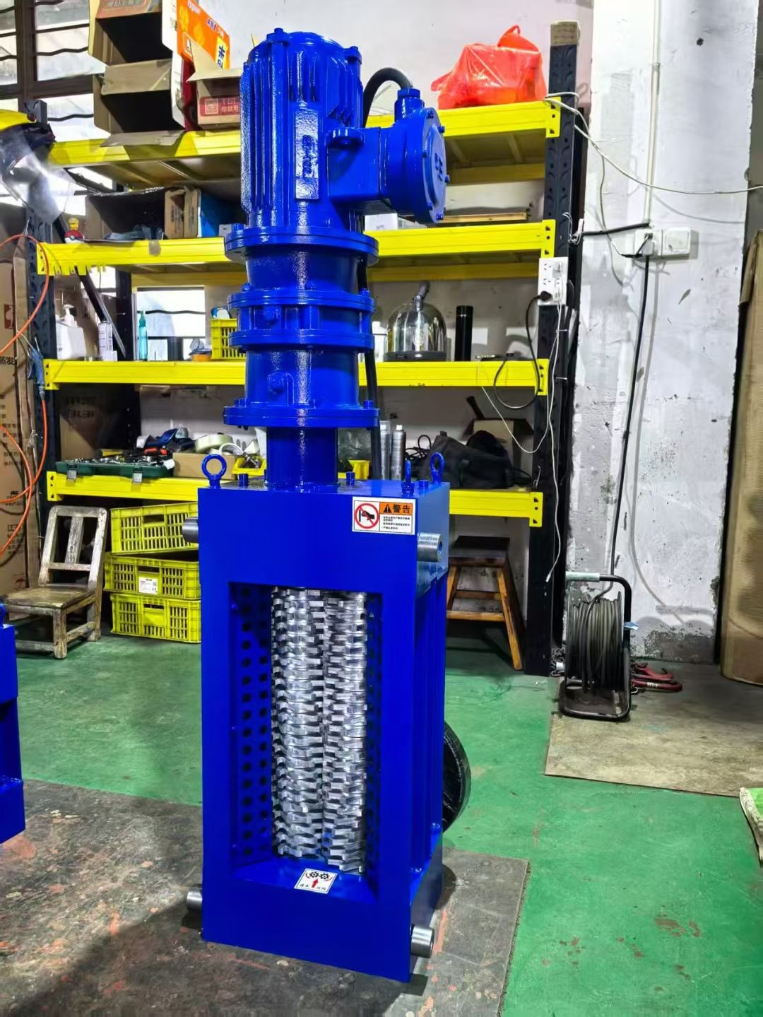 粉碎格柵機接線方法