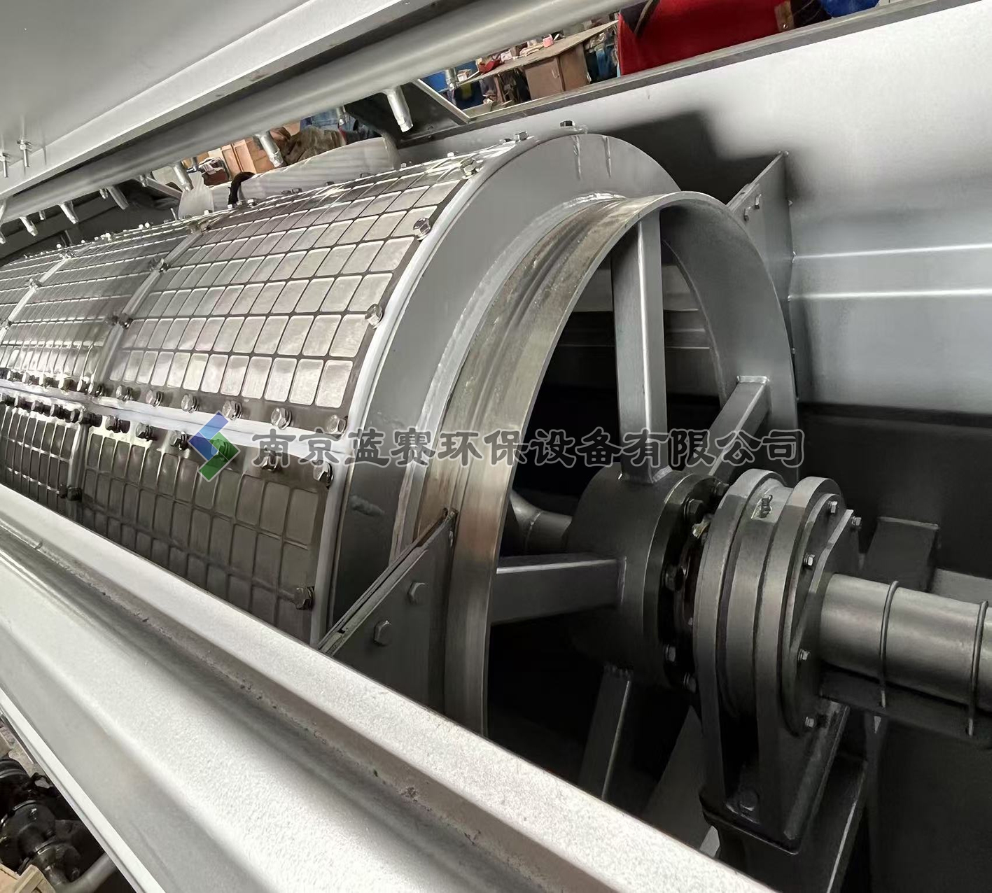 南京蓝赛环保全新智能微滤机重磅发布 智绘污水处理新图景