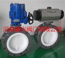 D641F4氣動襯F4蝶閥之產品結構特點與應用場合