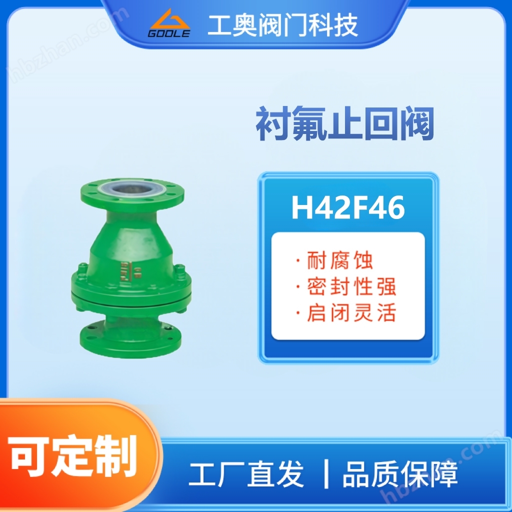 襯氟止回閥
