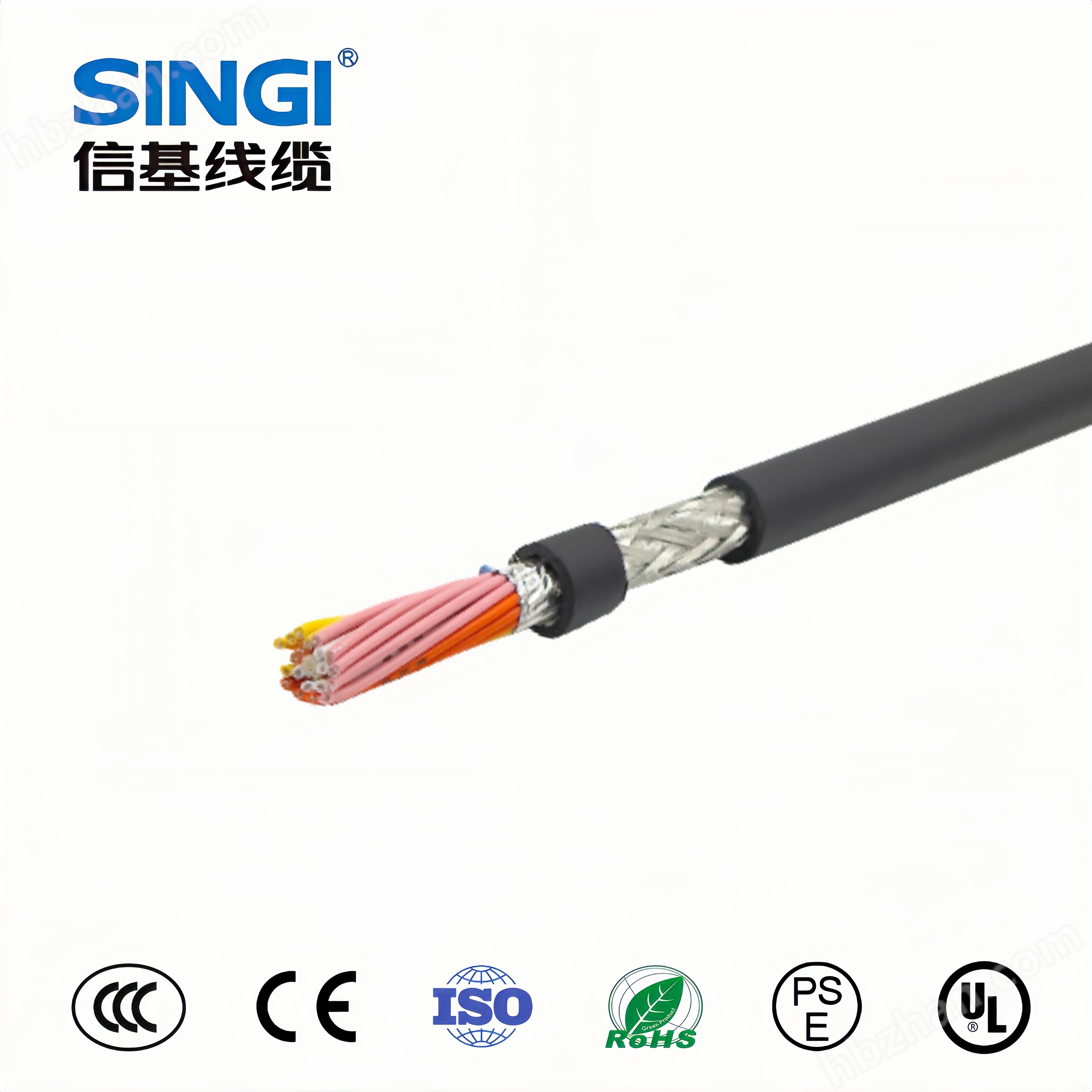 CE Li2YC11Y(TP ) 80°C耐腐蝕連接控制電纜