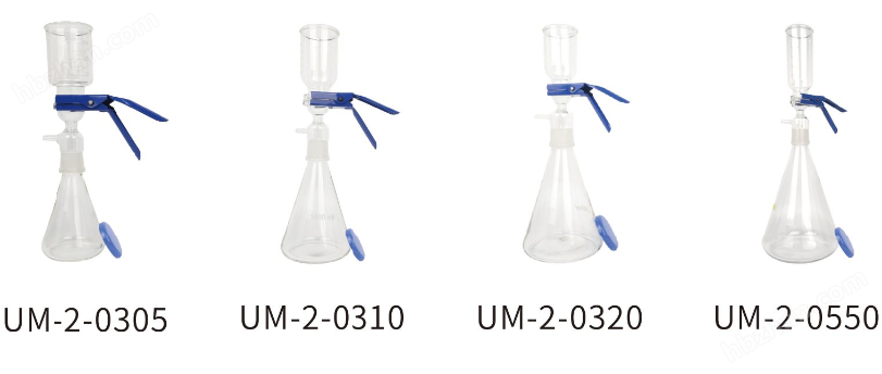 砂芯玻璃真空过滤瓶UM-2-0310/UM-2-0550