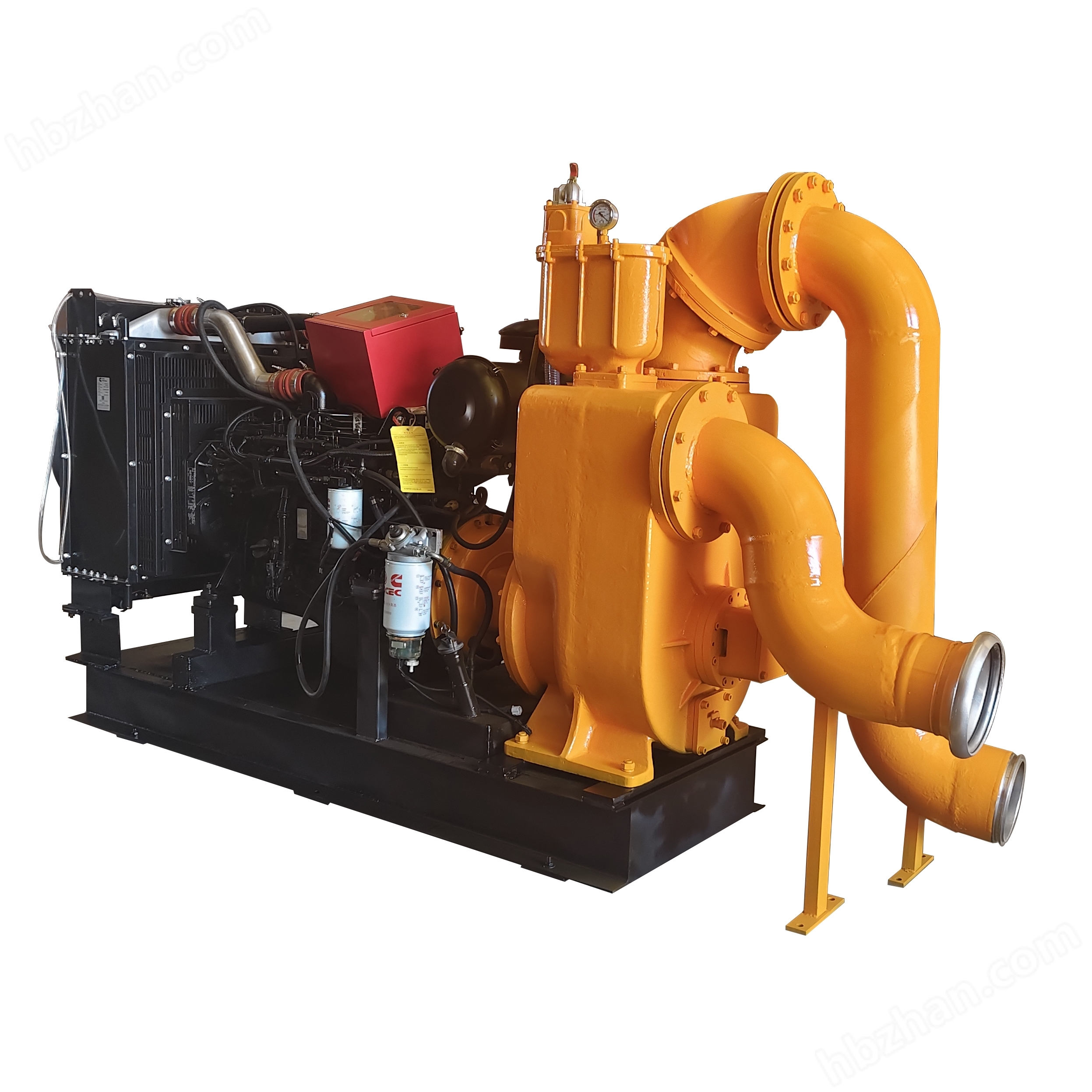 強(qiáng)自吸雙吸式柴油機(jī)水泵（帶真空裝置）