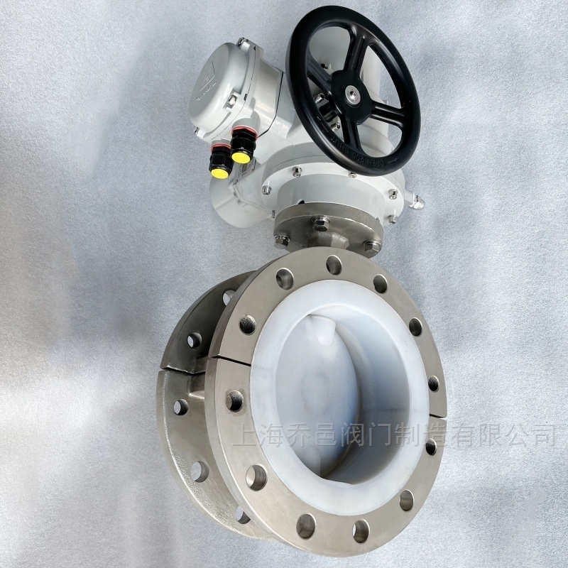 智能一体化电动不锈钢衬氟蝶阀 智能一体化电动不锈钢衬氟蝶阀