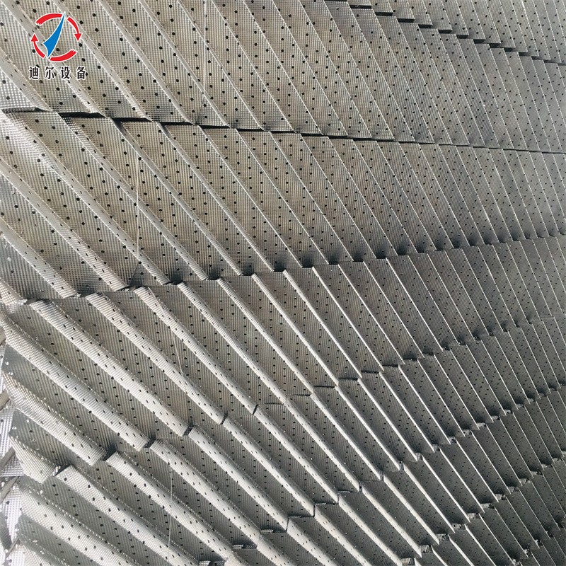 3. 125Y孔板波紋S30408材質(zhì) (2).jpg 江西迪爾設(shè)備與您分享洗苯塔125Y型號金屬孔板波紋填料
