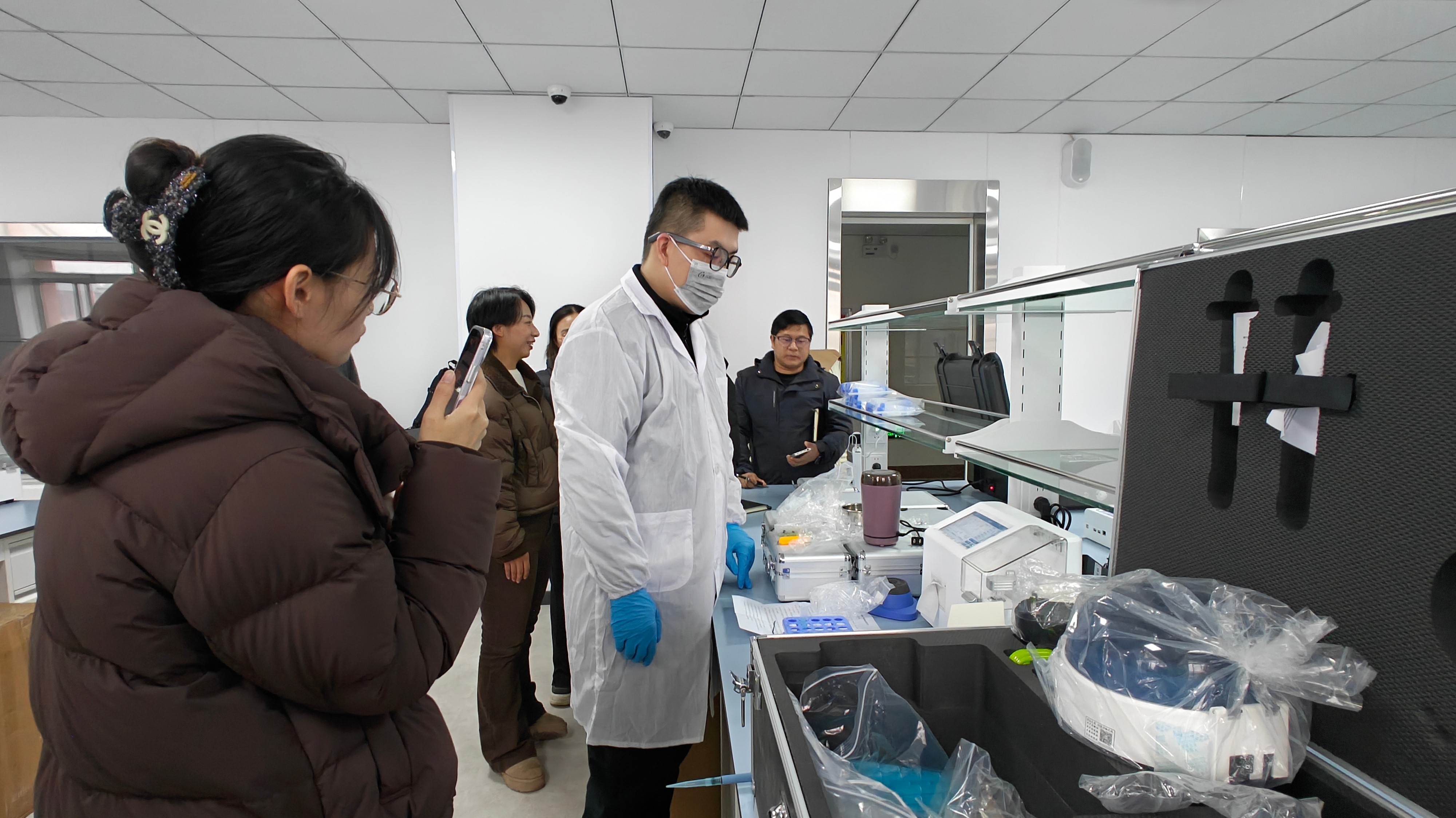 恒美智造上门培训,破解食品安全检测仪-样品前处理一体机使用难题