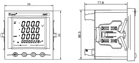 高压配电柜10KV/100V电度表